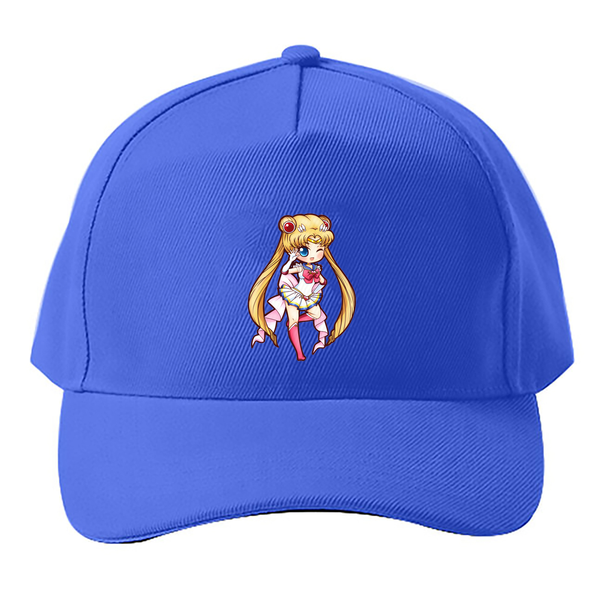 （画像用） 美少女戦士セーラームーン 月野 うさぎ つきの うさぎ Sailor Moon Tsukino Usagi ベースボールキャップ 綿100％ 男女兼用 帽子 スポーツ